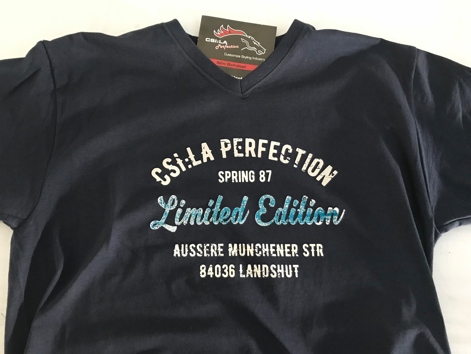 Textildruck von CSI:LA Perfection